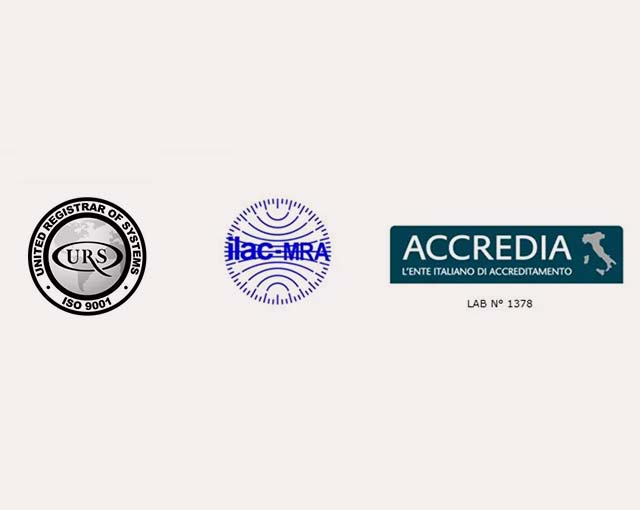 ACCREDIA - CERTIFICAZIONE ISO 17025:2018
